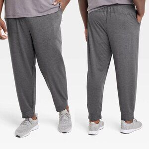 Small - Mens Soft Stretch Jogger Pants - All In Motion - Dark Gray